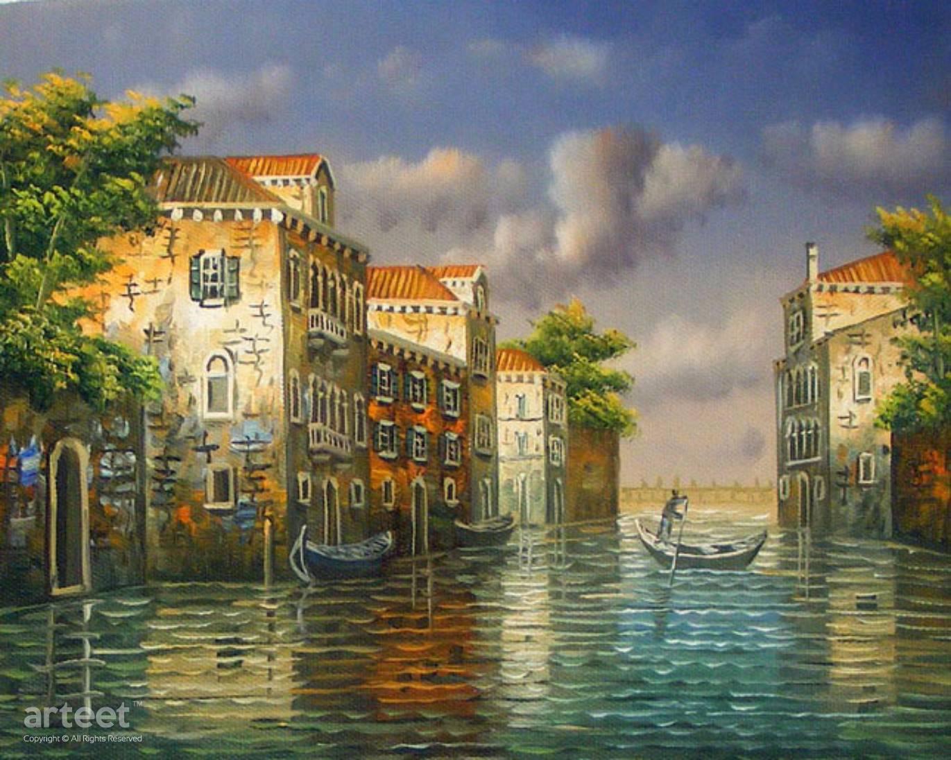 A Corner in Venice Art Paintings for Sale, Online Gallery