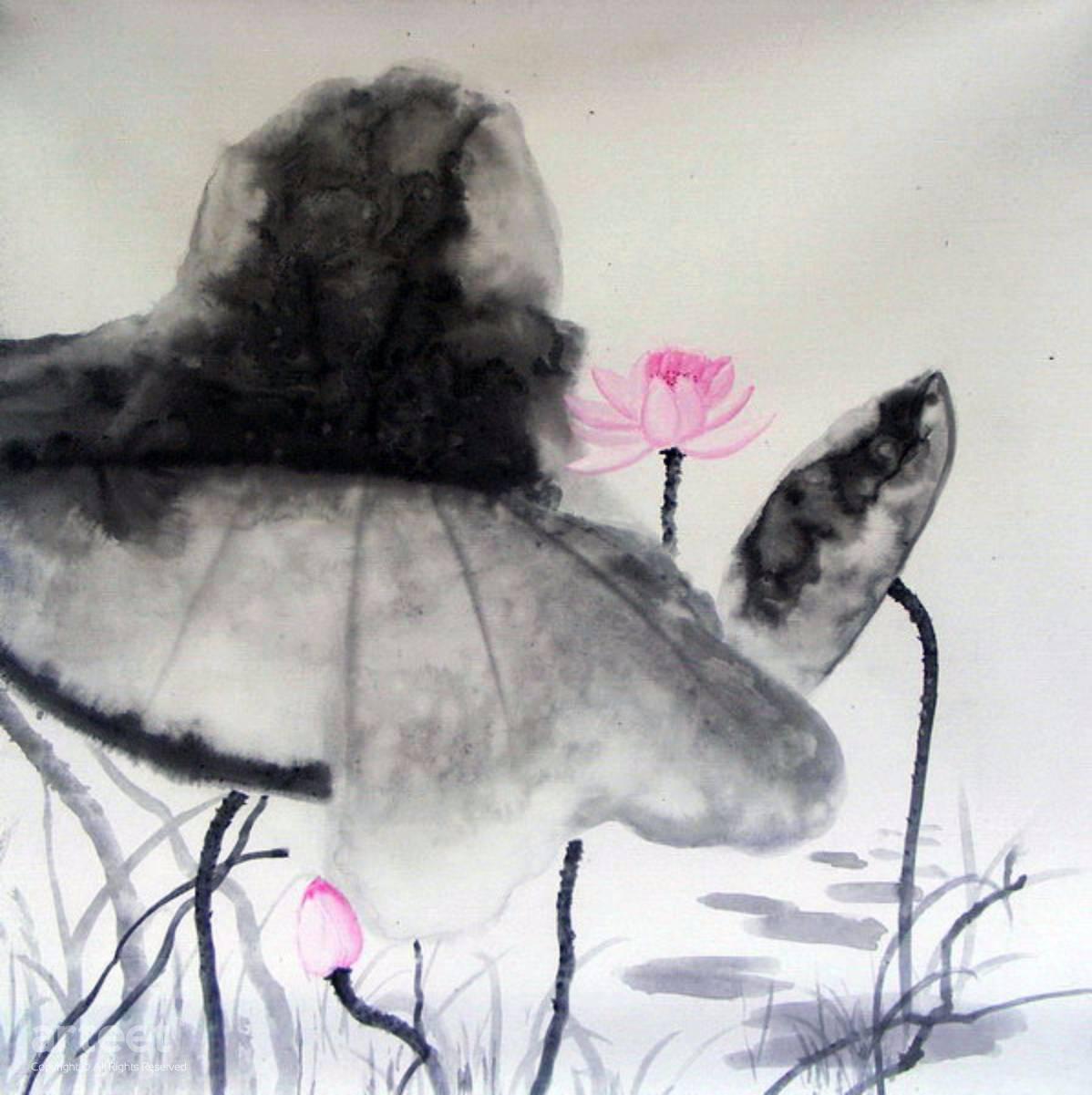ink wash painting
