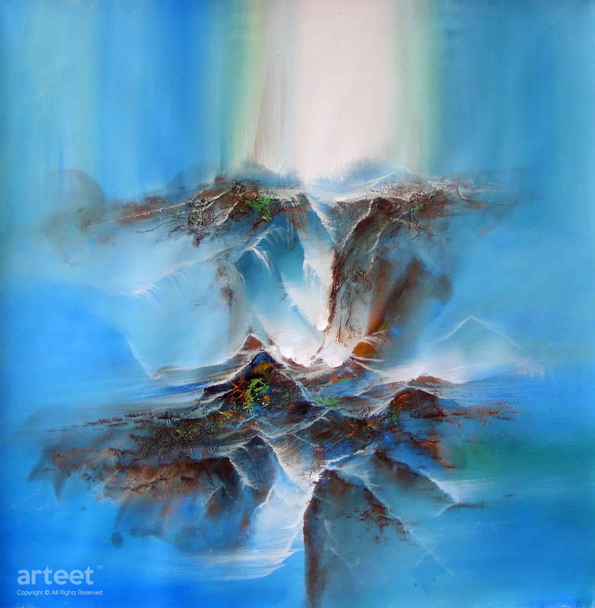 Arctic Sparkles - Abstract / Arteet
