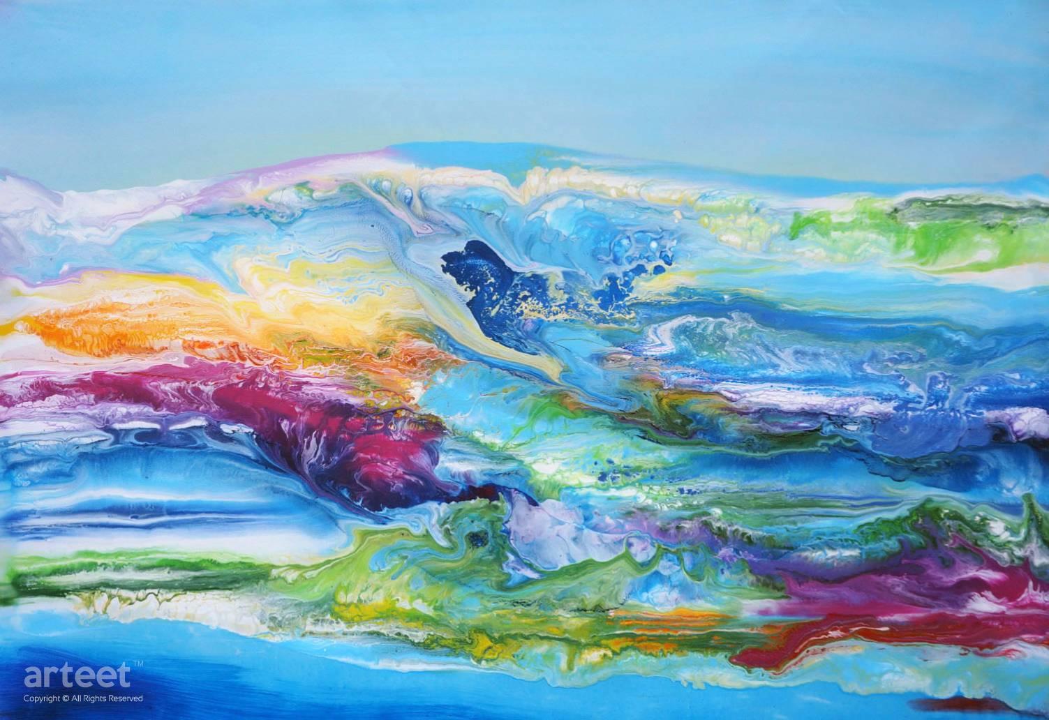 Cold Water - Abstract / Arteet