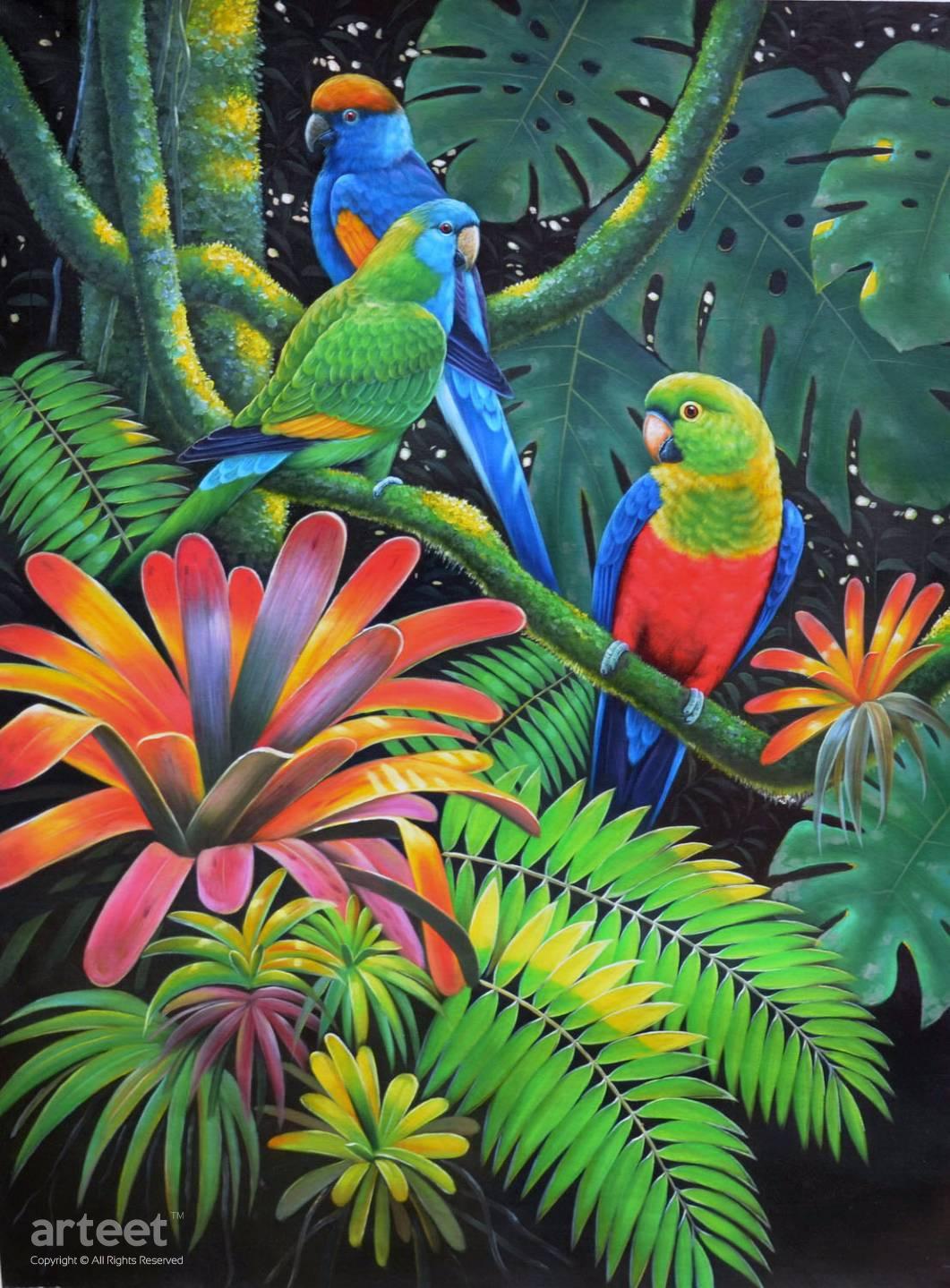 Jungle Junction Art Paintings for Sale, Online Gallery