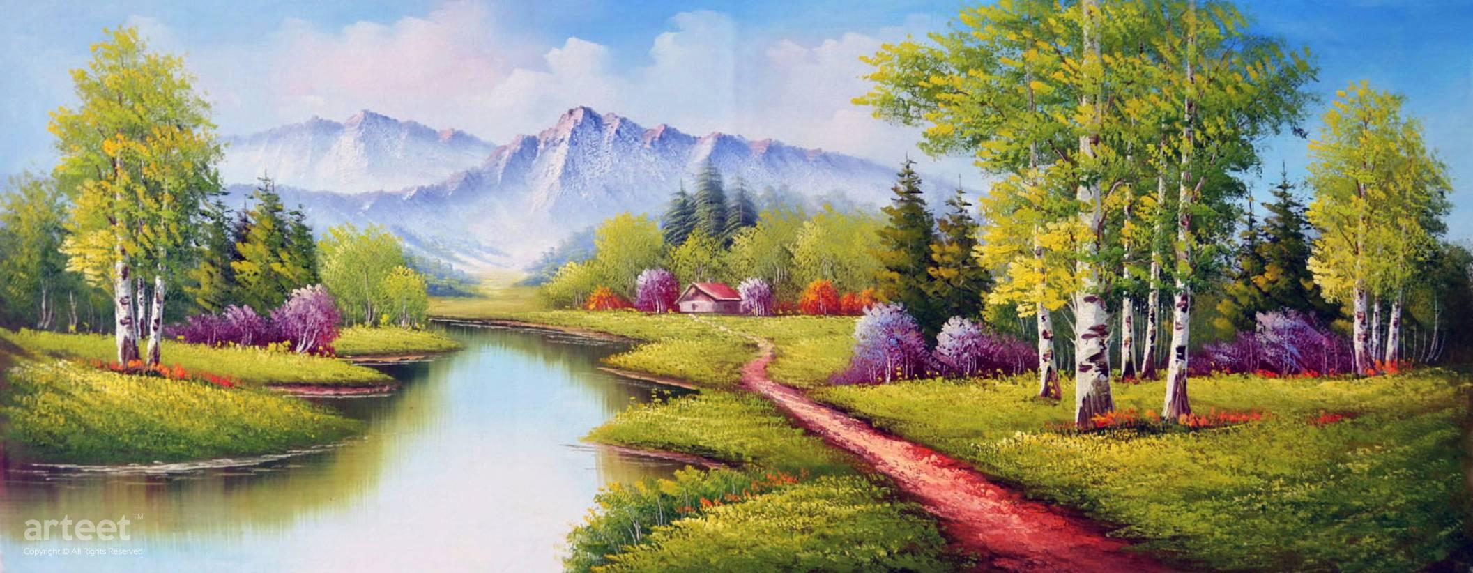 Panorama of the North Art Paintings for Sale, Online Gallery