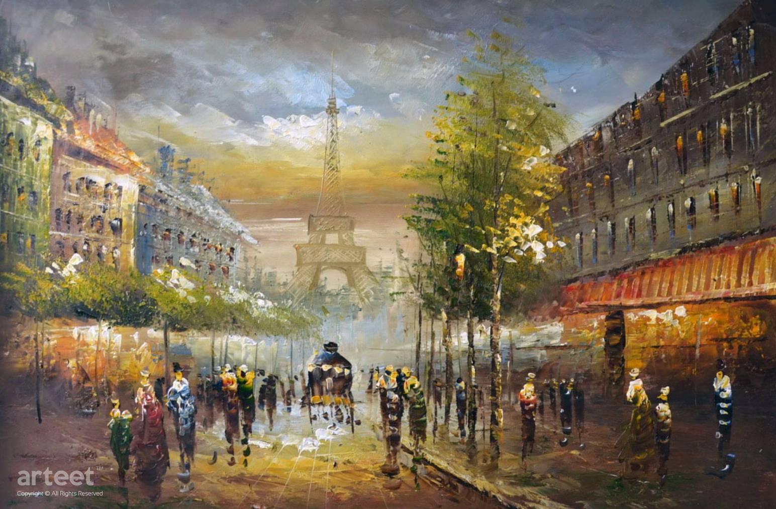 Paris At Night - Cities & buildings / Arteet