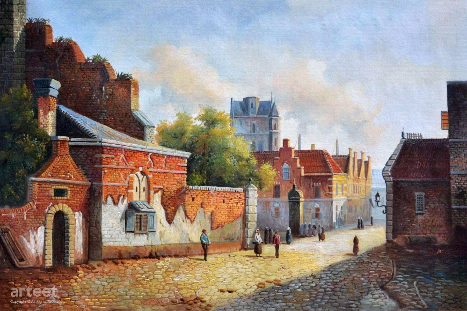 Renaissance Street Scene - Cities & buildings / Arteet
