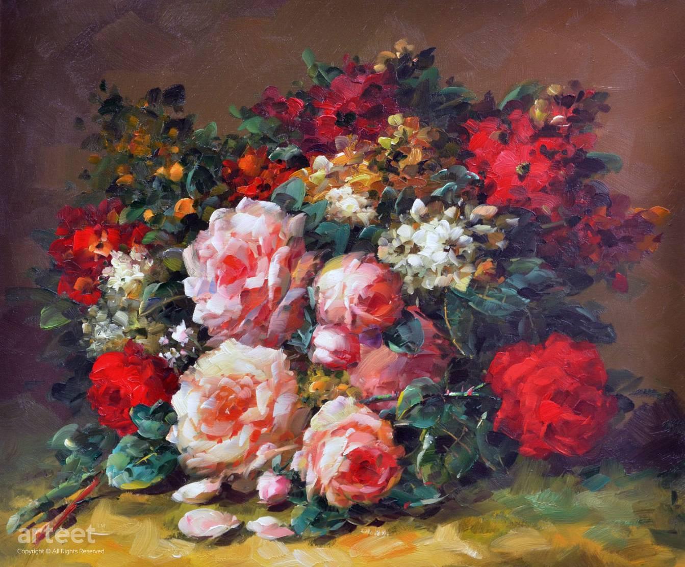 Roses Glory Art Paintings for Sale, Online Gallery