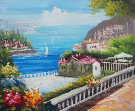 Amalfi Coast | Art Paintings for Sale, Online Gallery
